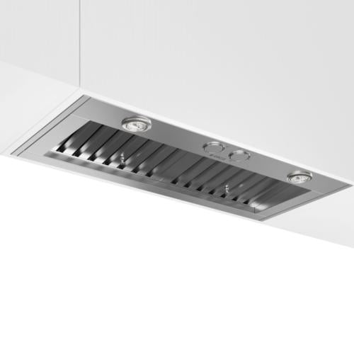 Elica ESC628SS 28 Inch Scanno Cabinet Insert Range Hood with 600 CFM Blower, 4-Speeds