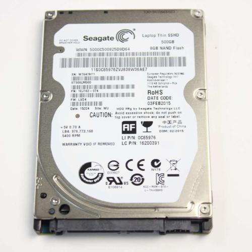 Lenovo Part# 16200391 St500lm000 6G 7Mm 500G, Model (OEM)