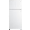 Midea MRT18S2AWW 18 Cu. Ft. Top Mount Refrigerator - White
