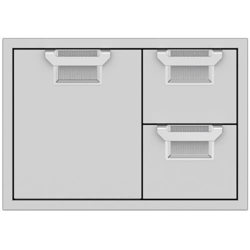 Hestan AESDR30FAB Double Drawer And Storage Door Combination, 30-Inch (Fabrica