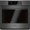 Bosch HBL8443UC/04 800 Series Single Wall Oven 30'' Black Stainless Steel