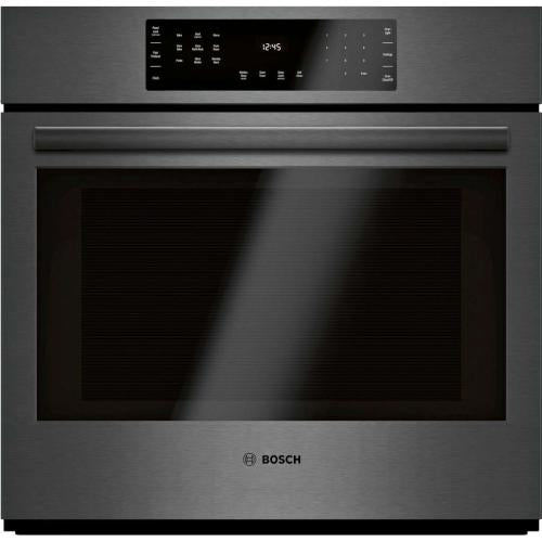 Bosch HBL8443UC/04 800 Series Single Wall Oven 30'' Black Stainless Steel