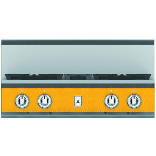 Hestan KRT304LPYW Rangetop, 4 Burner, 30-Lp-Yellow