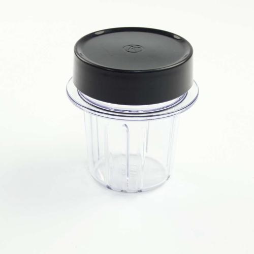 Delonghi Part# KW714918 Glass Mill Jar Lid (Black) - Genuine OEM