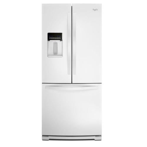 Whirlpool WRF560SEYW00 30 Inch French Door Refrigerator With 19.5 Cu. Ft.