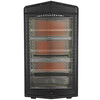 Midea MSH20Q3ABB Mainstays 1500W Quartz Electric Space Heater - Black