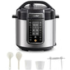 Midea CPC60114MBSS COMFEE' 6-Quart Multi-Functional Pressure Cooker, Stainless Steel