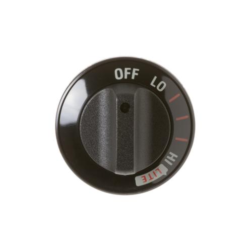 Hotpoint Range - Oven/Stove Top Burner Knob (Black) RGB528BEA4CT