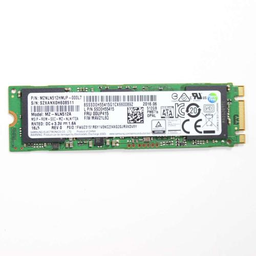 Lenovo Part# 00UP415 512Gb Solid State Drive (OEM)