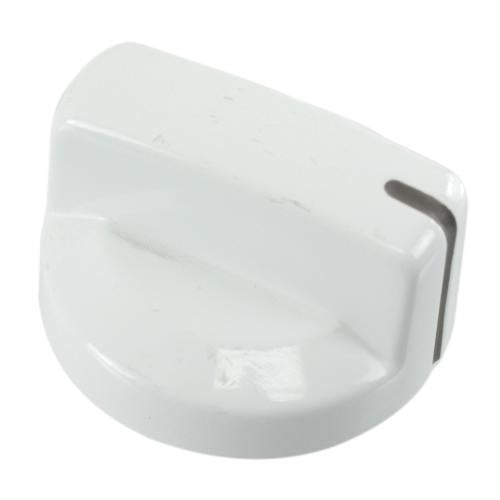 Whirlpool Part# W10377036 Burner Control Knob (White) - Genuine OEM