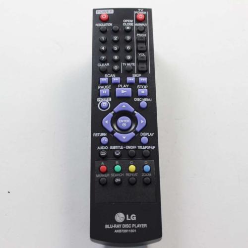 LG Remote Controller Assembly - AKB72911501