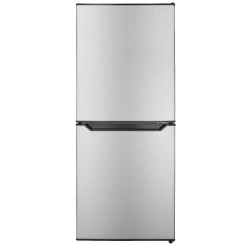 Midea NSCF49BMSS2 Insignia 4.9 Cu. Ft. Compact Refrigerator with Bottom Freezer - Stainless Steel