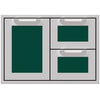 Hestan AGSDR30GR Double Drawer And Storage Door Combination, Marquise, 30-Inc Parts