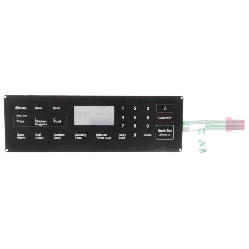 Samsung Part# DG34-00022A Touchpad Control Panel Overlay - Black (OEM)