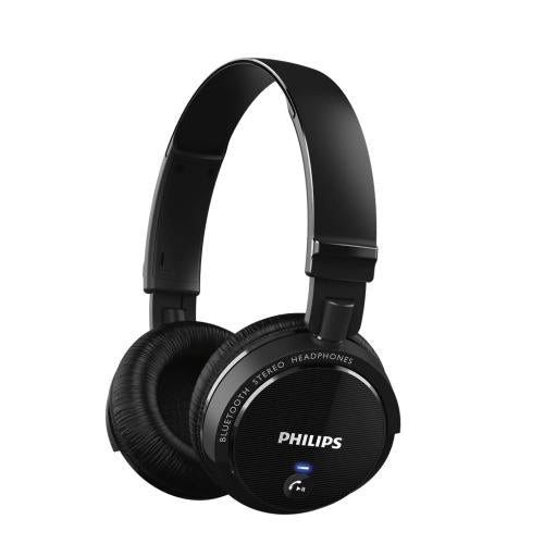 Philips SHB5500BK/27 Wireless Bluetooth Headphones Semi-Closed On-Ear