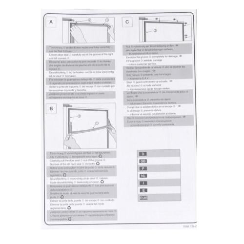 Liebherr Part# 7080419 Information Sheet - Genuine OEM