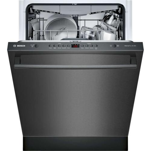 Bosch SHXM4AY54N/24 100 Series Dishwasher 24'' Black Stainless Steel