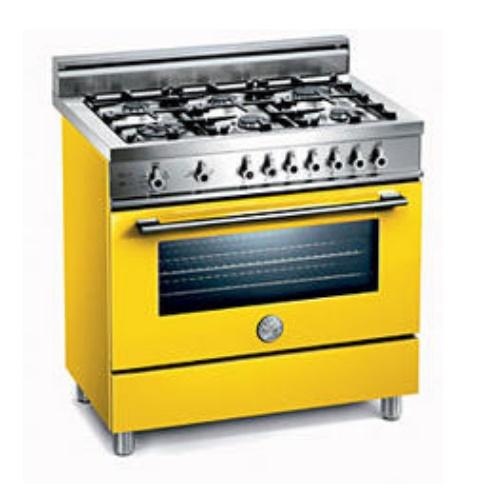 Bertazzoni X365GGV Professional Series Freestanding All Gas Range with Sealed Convection Oven