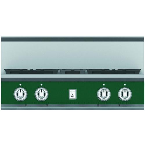Hestan KRT304LPGR Rangetop, 4 Burner, 30-Lp-Green
