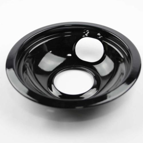 Whirlpool Part# WPW10290353 Burner Drip Pan (OEM) 6 in, Black