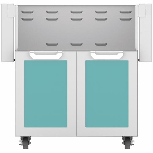 Hestan GCD36TQ Double Door Cart, 36-Inch - Turquoise