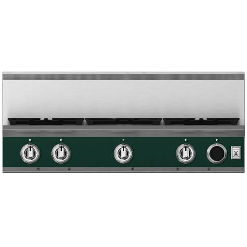 Hestan KRTS365NGGR Rangetop, Smart, 5 Burner, 36-Inch - Ng - Green