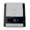 Sony ICFCD7000BLK Fm/Am/Mp3 Cd Clock Radio (Black)