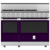 Hestan KRG485GDNGPP Range, 5 Burner With Griddle, All Gas, 48-Inch - Ng - Purple