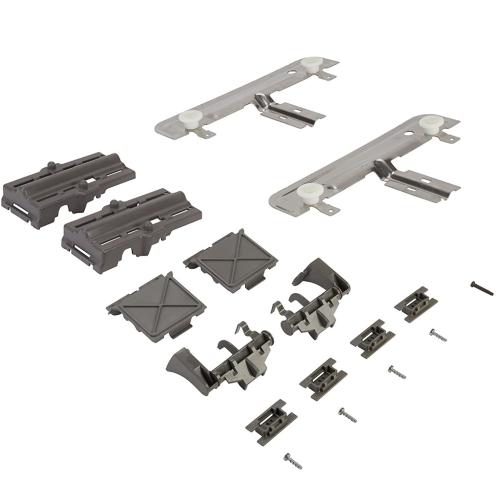 Whirlpool Dishwasher  Rack Adjuster Kit (White Wheels) W10712395