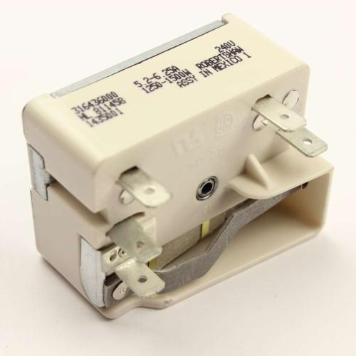 Electrolux Range Small Surface Element Control Switch - 316436000