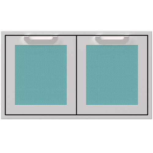 Hestan AGSD42TQ Double Storage Doors, Marquise, 42-Inch , Turquoise