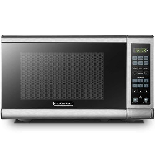 Midea EM720CB7 0.7 Cu. Ft. Compact Digital Microwave Oven