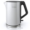 Midea MEK17DWW Midea 1.7L Double-Wall Electric Kettle, Arctic White