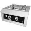 Hestan AGPB24NGBK 24 Inch Power Burner with Removable Drip Tray - Black