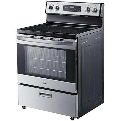 Midea MER30B12ASSC 5.1 Cu. Ft. Freestanding Electric Range - Stainless Steel