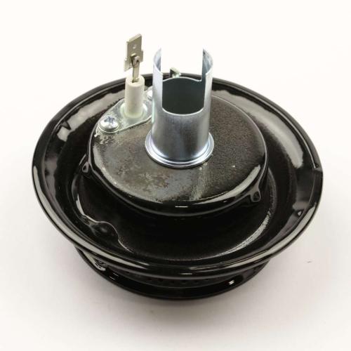 Whirlpool Burner Head Cap with Spark Electrode (color: black) WP3412D021-09