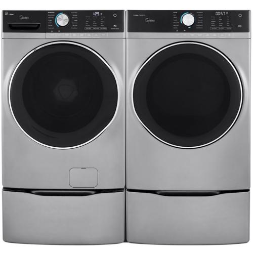 Midea MLH52S7AGS 5.2 Cu. Ft. Front Load Washer - Graphite Silver