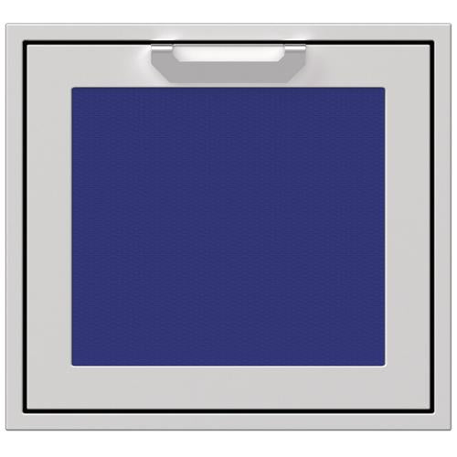 Hestan AGADR24BU Single Access Door, Hinge Right, Marquise, 24-Inch - Blue