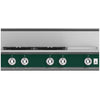 Hestan KRT364GDNGGR Rangetop, 4 Burner With Griddle, 36-Inch - Ng - Green Parts