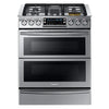Samsung NY58J9850WS/AC 5.8 Cu. Ft. Self-cleaning Slide-in Double Oven Dual Fuel Convection Range - Stainless Steel