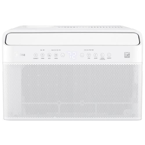 Midea MAW08V1QWTS 8,000 BTU U-Shaped Window Air Conditioner - Silver