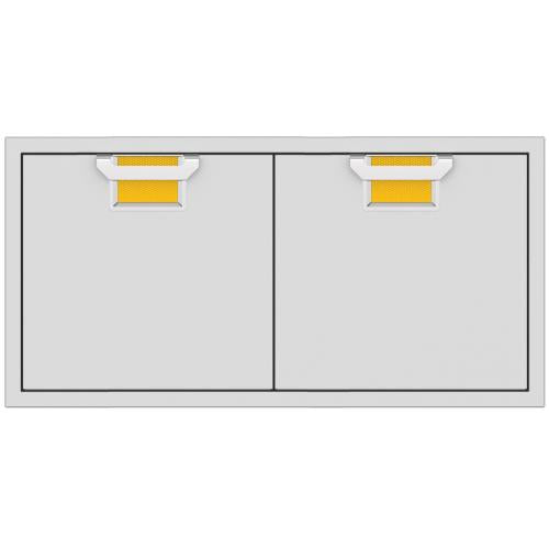 Hestan AEAD42YW Double Access Doors, 42-Inch - Yellow