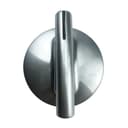 Whirlpool Part# WP74010839 Burner Control Knob (OEM) Chrome
