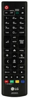 LG Remote Controller Assembly - AKB75095395