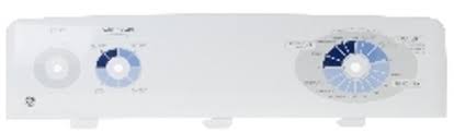 GE Washers and Dryer Backsplash - White WE19M1490
