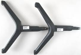 Samsung Part# BN96-50854A Stand Cover Assembly (Top Left) - Genuine OEM