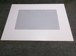 GE Outer Door Glass (White) WB56X32220