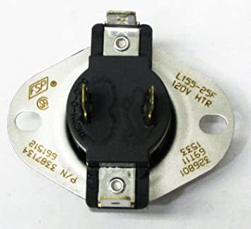 Inglis Dryer Cycling Thermostat (L155-25) IP80001