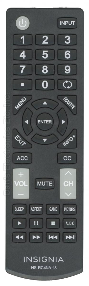 Hisense Remote Control En3A35B\Insigni - 212283