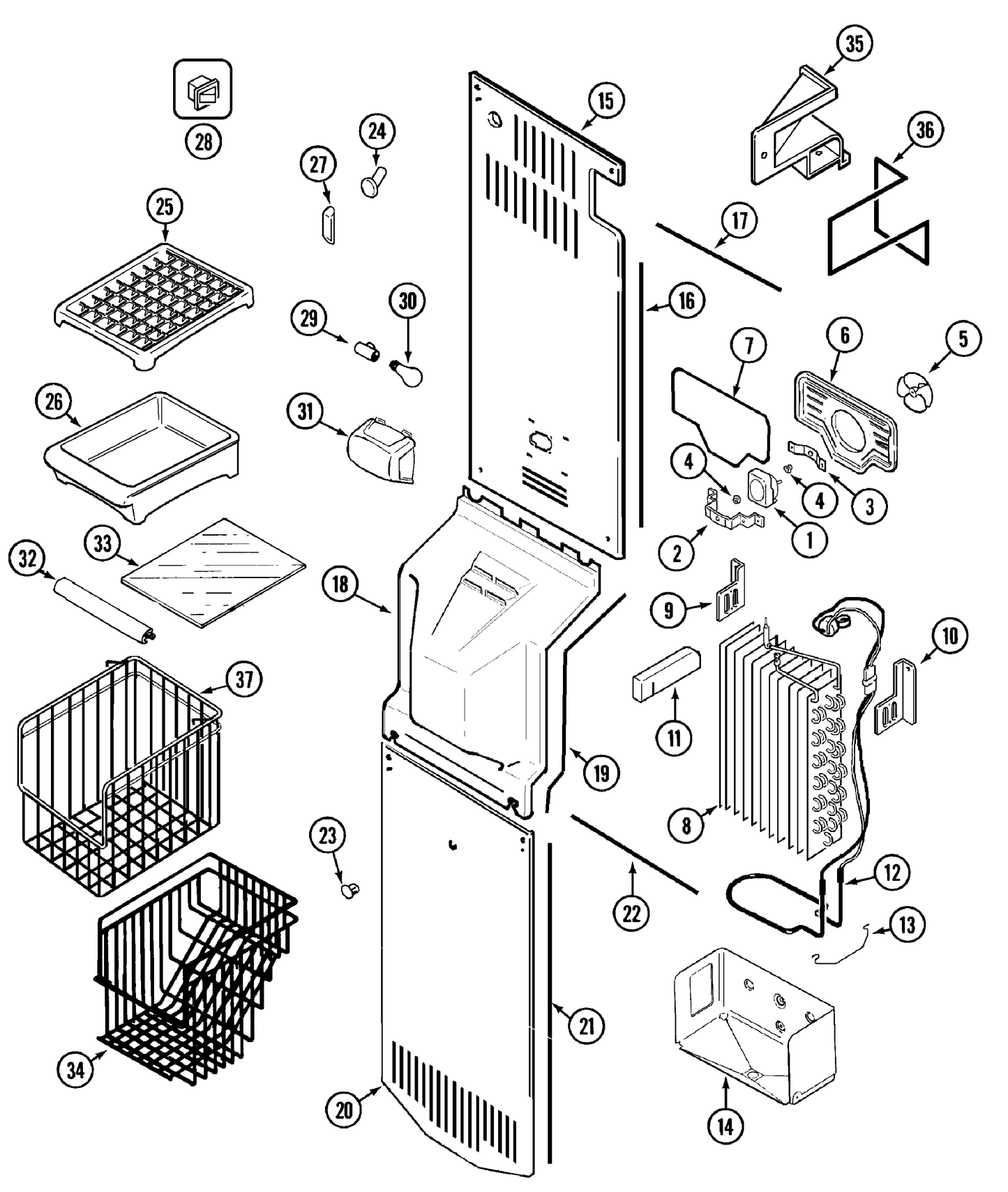 Whirlpool Defrost Heater WP61006199